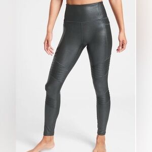Athleta Black High-Waisted Leggings